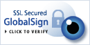This site uses a GlobalSign SSL Certificate to secure your personal information.