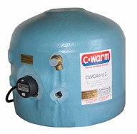 Compact 40 litre Vertical Water Storage Heater